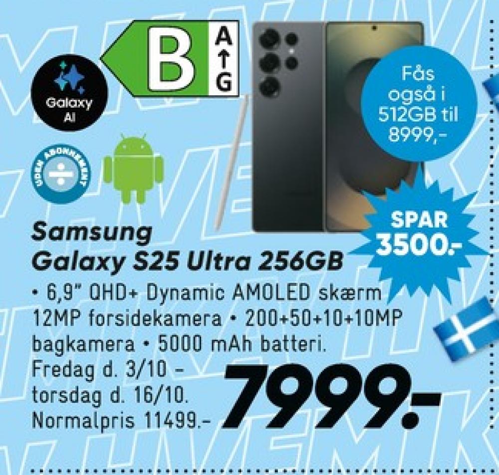 Samsung Galaxy S25 Ultra, Mobiltelefon