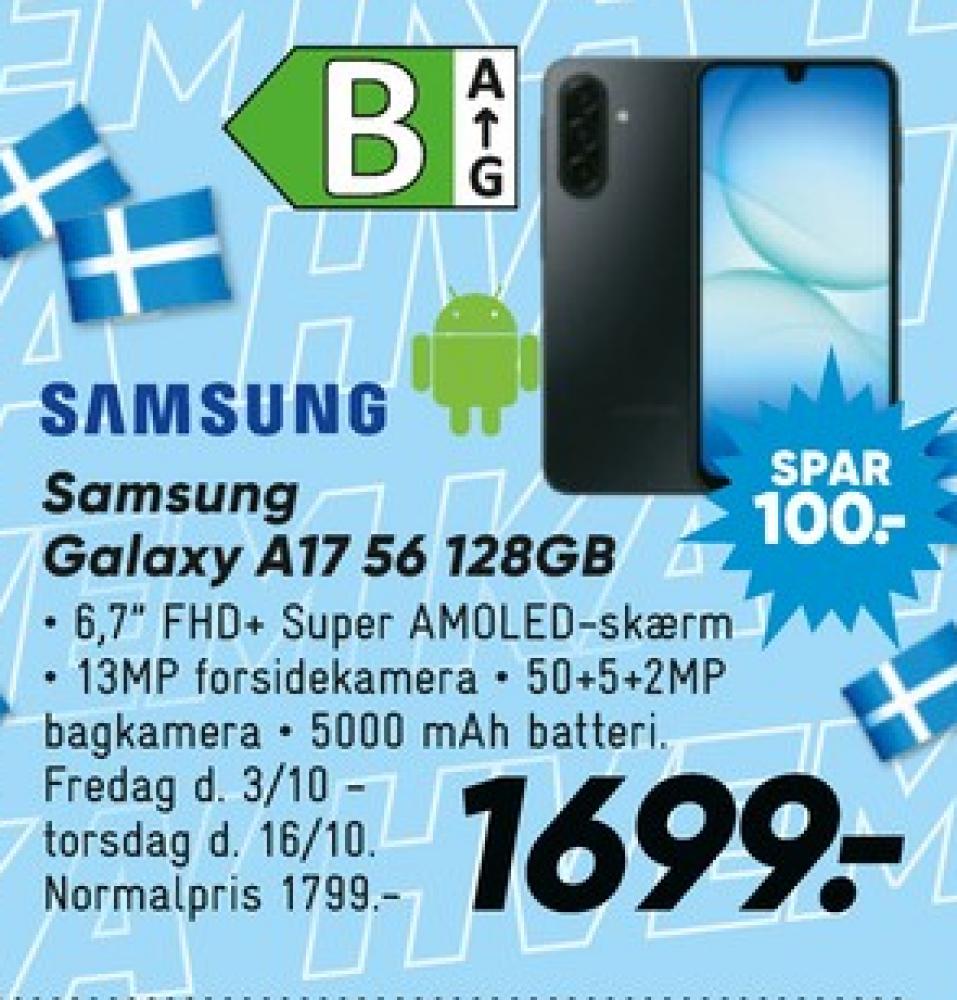 Samsung Galaxy A17, Mobiltelefon