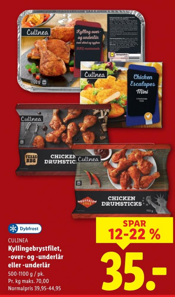 Culinea, Chicken Drumsticks