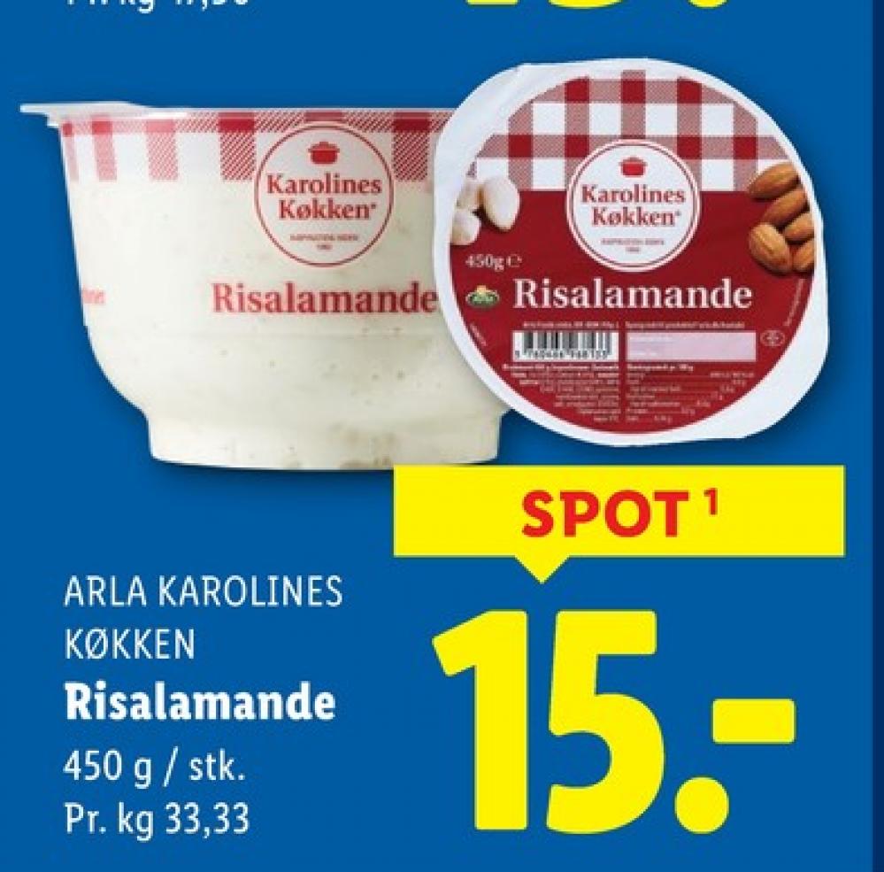 Karolines, Risalamande