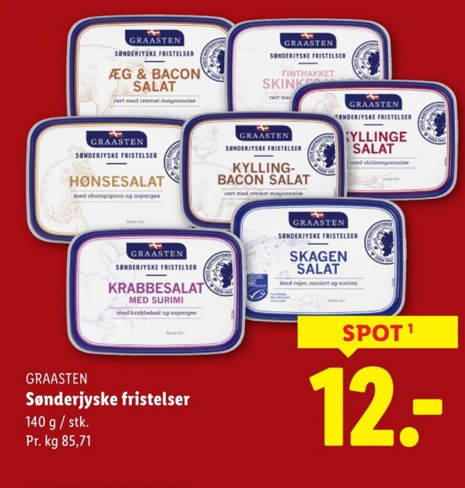 Graasten Sønderjyske Fristelser, Finthakket  Skinkesalat