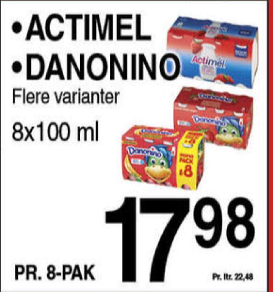 Danone Danonino, Drikkeyoghurt Banana