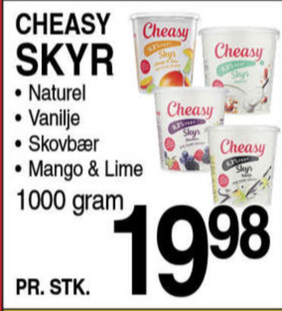 Cheasy, Naturel Skyr 