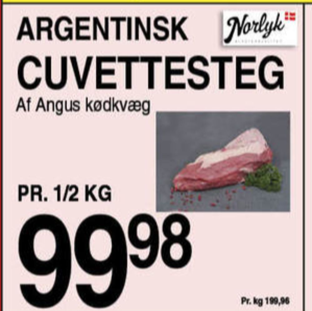 Norlyk Slagter, Oksecuvette