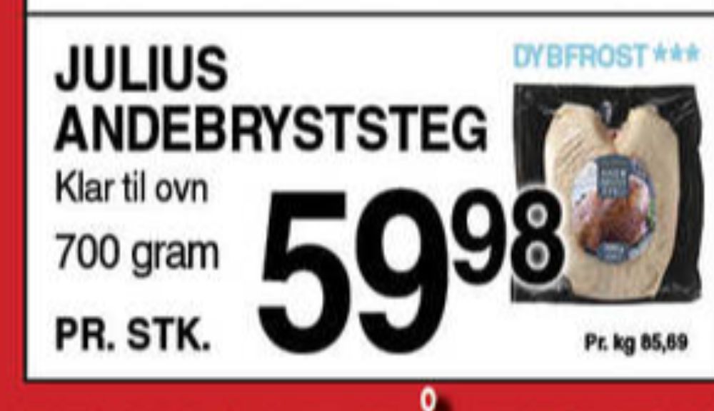 Julius, Andebryststeg