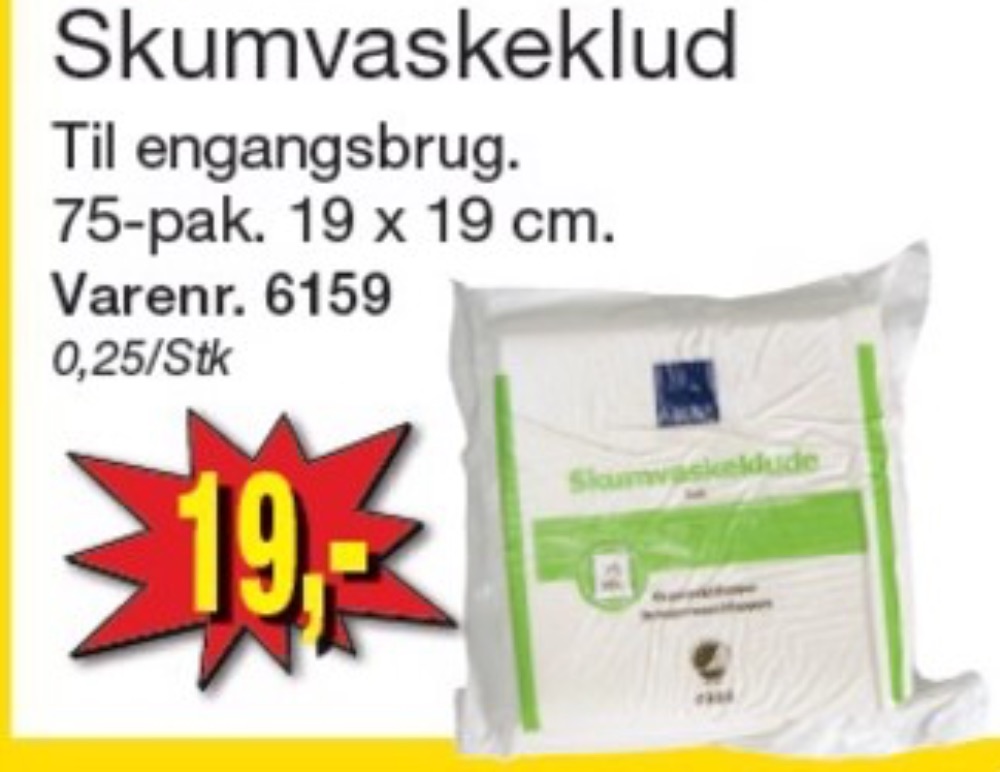 Abena, Vaskeklude