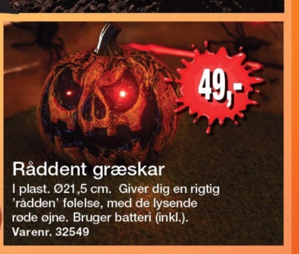 Halloween Græskar