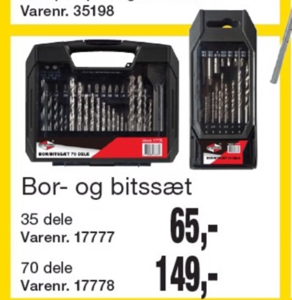 Mitsutomo, Bor- og bitssæt