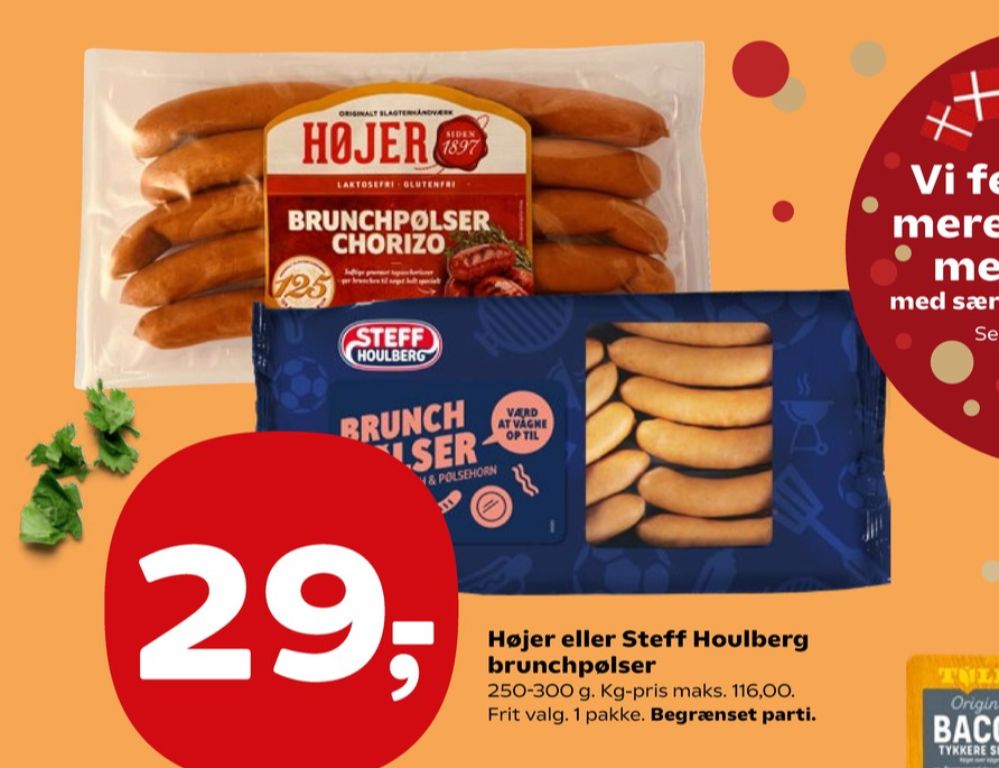 Steff Houlberg, Brunchpølser