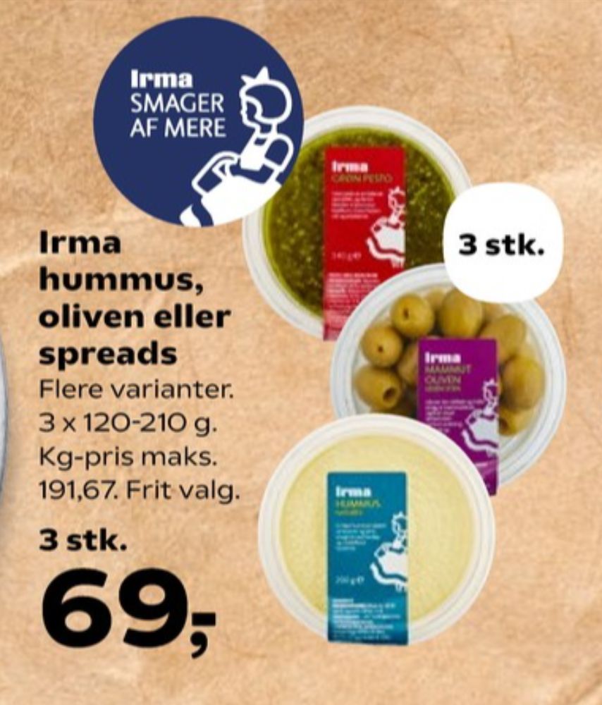 Irmas, Aioli