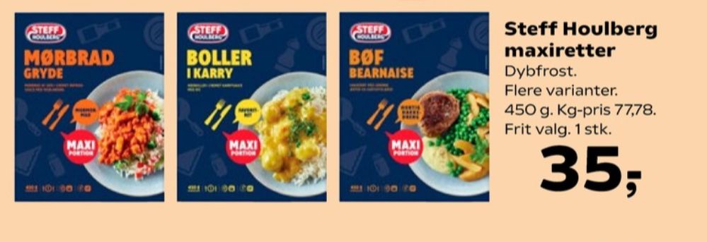 Steff Houlberg, Bøf Bearnaise