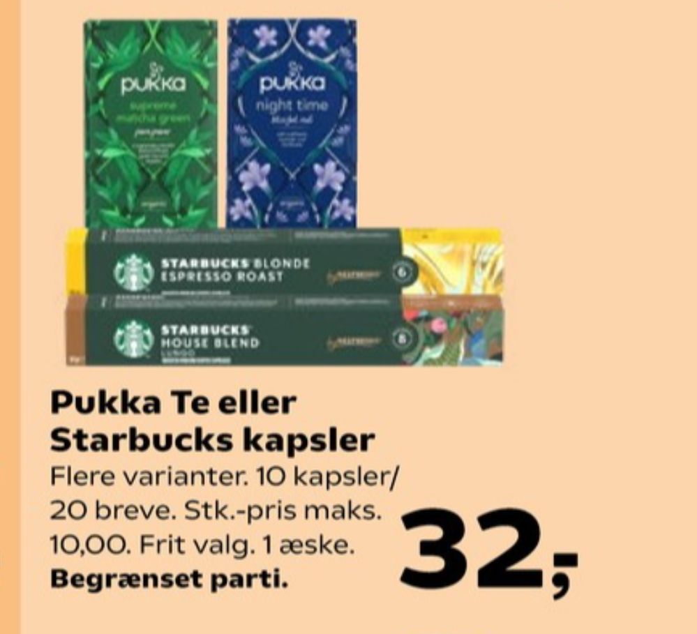 Starbucks Espresso Roast, Kaffekapsler