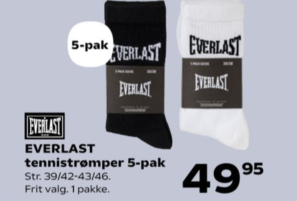 EverLast, Strømper