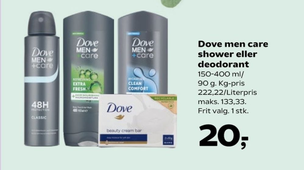 Dove Men, Bodyshampoo