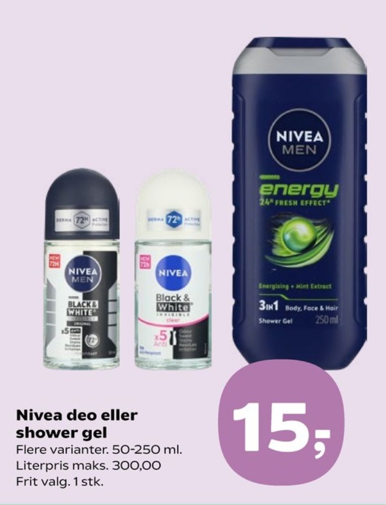 Nivea Men, Bodyshampoo