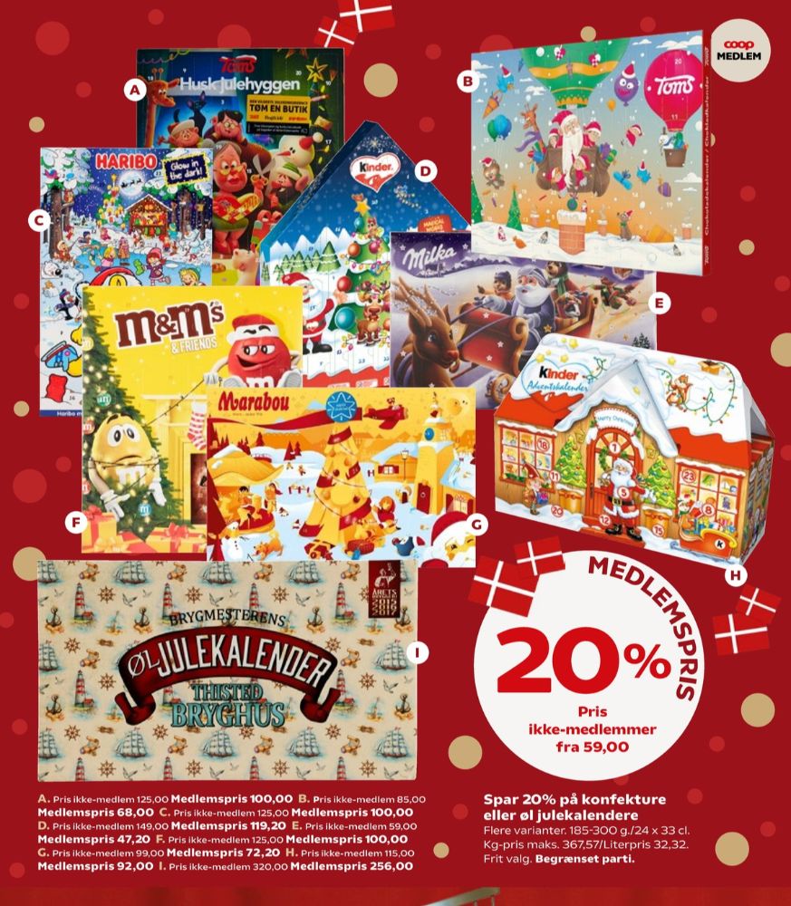 Haribo, Julekalender