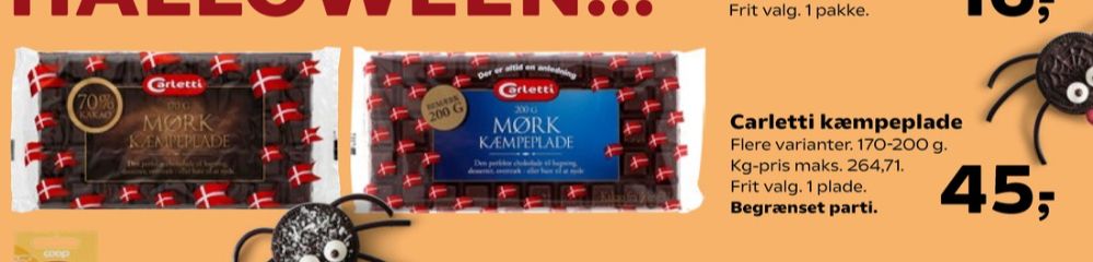 Carletti, Mørk Kæmpeplade