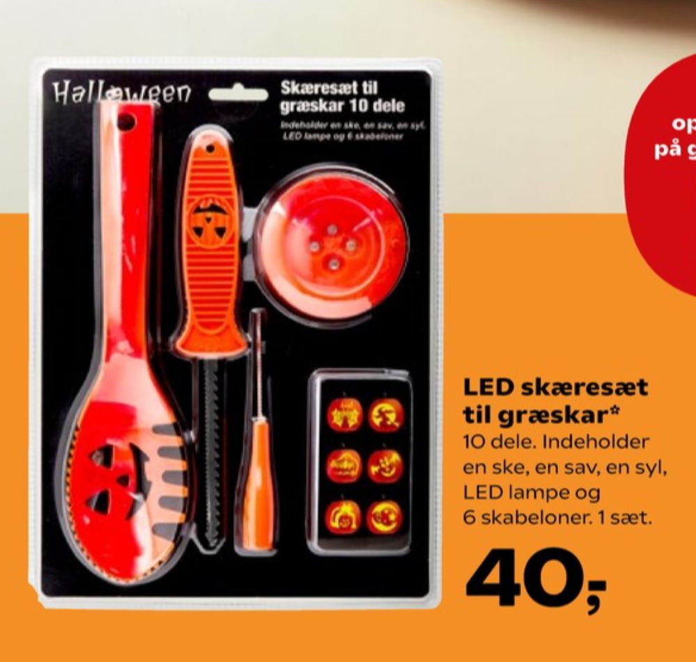 Græskarskæresæt