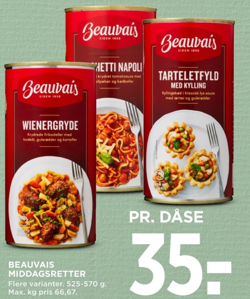 Beauvais, Spaghetti Napoli