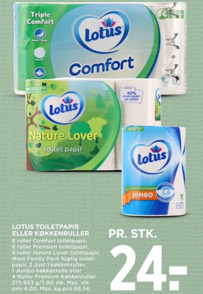 Lotus Premium, Køkkenrulle