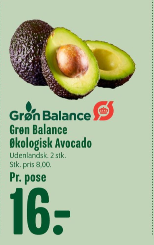 Grøn Balance, Avocado