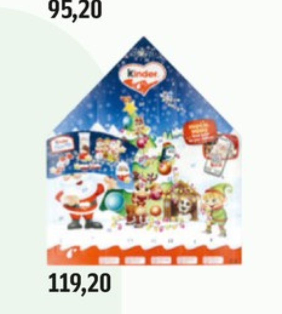 Kinder, Julekalender
