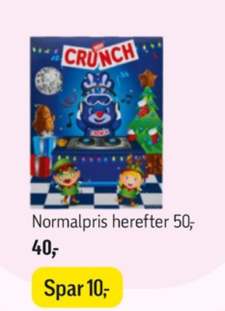 Nestlé Crunch, Julekalender