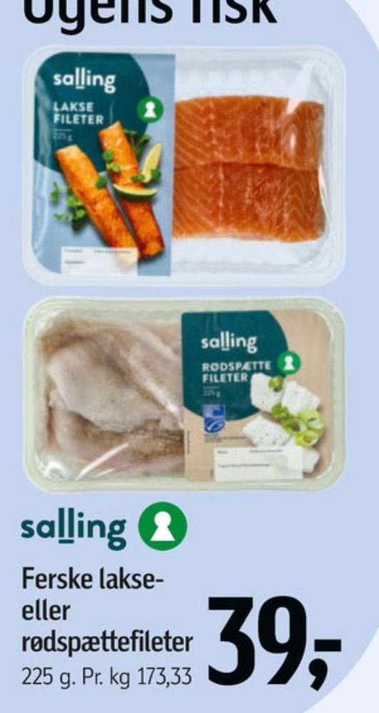 Salling, Laksefilet