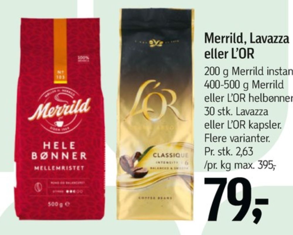 LOR, Kaffekapsler