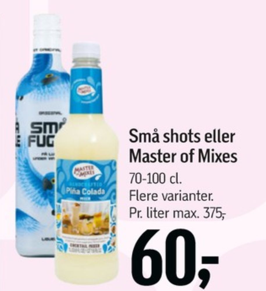 Master of Mixes, DrinkMix