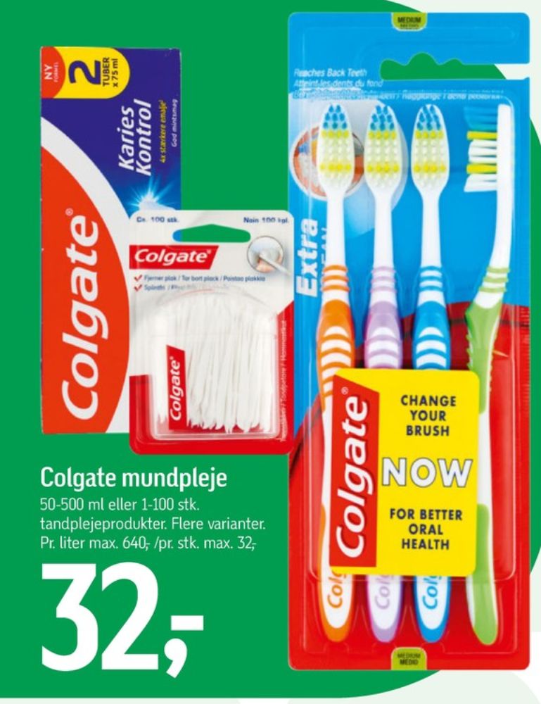 Colgate, Tandstikker
