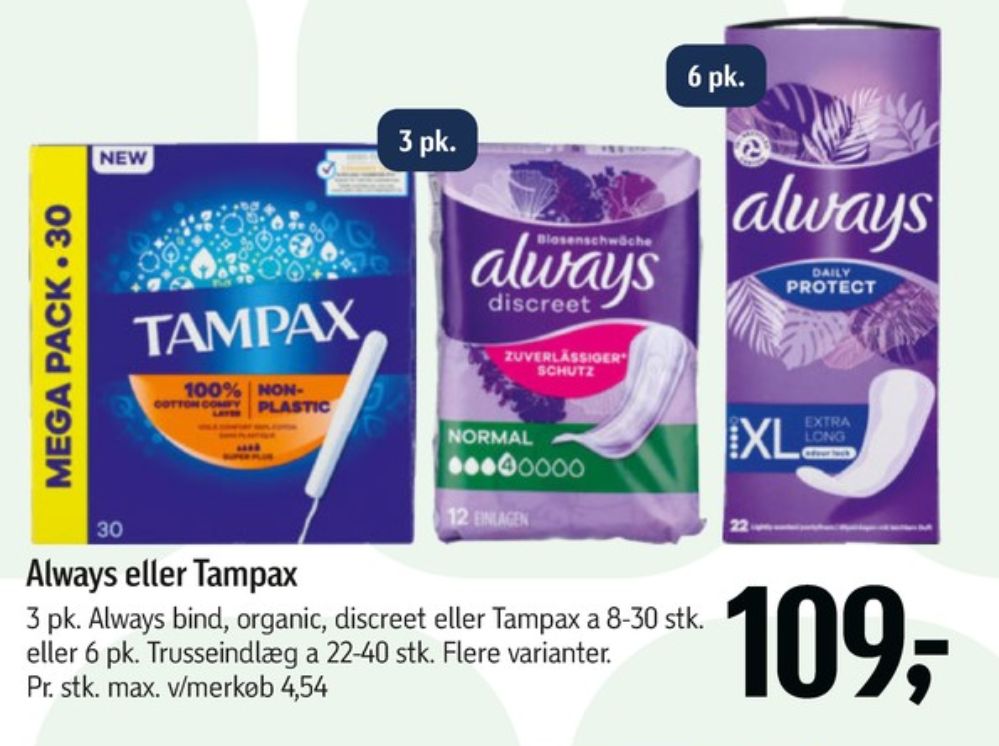 Always, Trusseindlæg