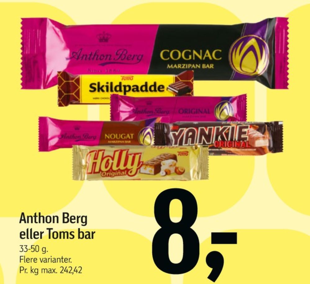 Anthon Berg, Marcipanbrød Cognac
