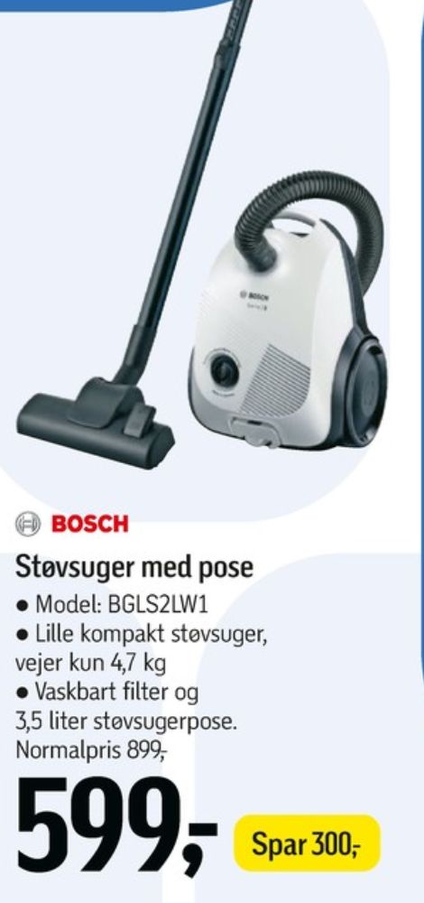 Bosch, Støvsuger
