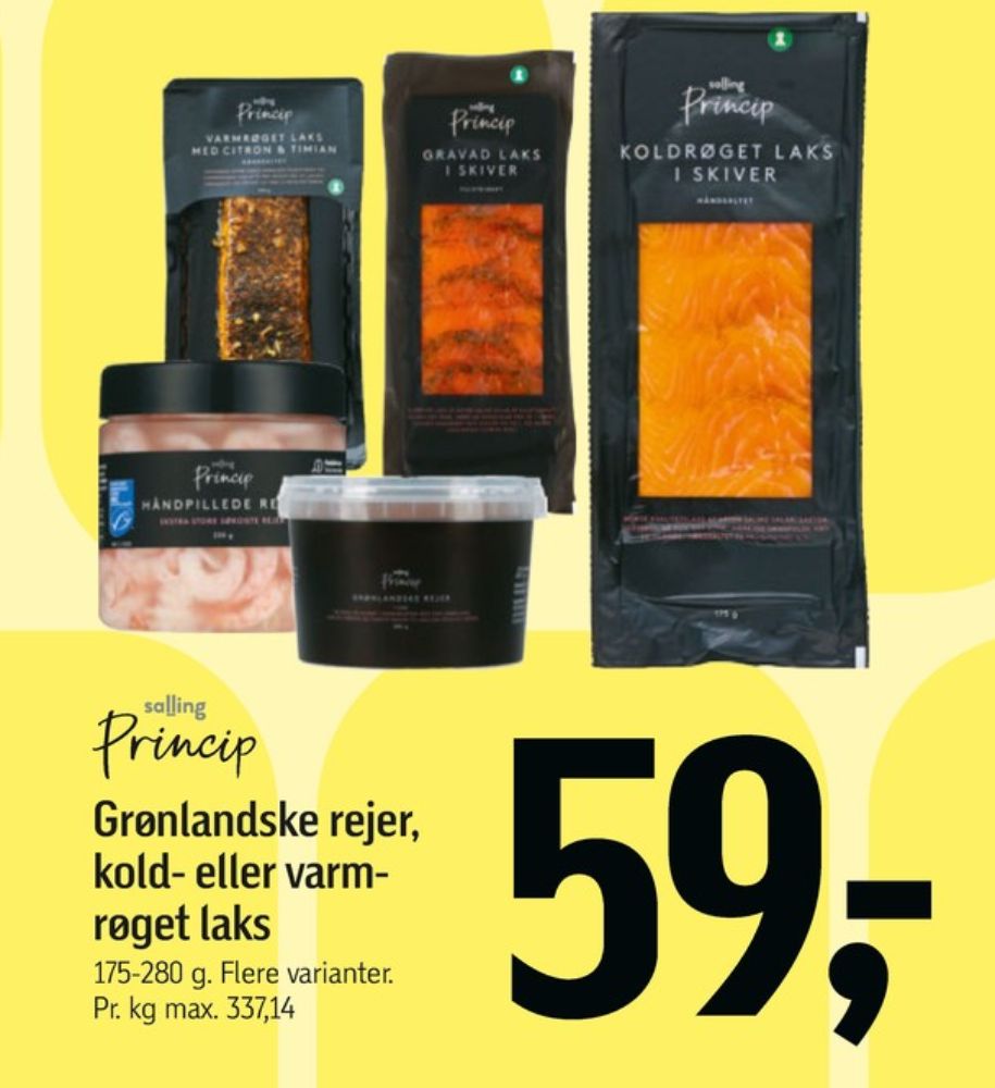 Salling Princip, Rejer