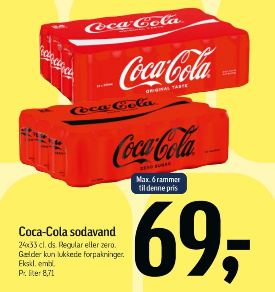 Coca Cola, Cola 24 pk.
