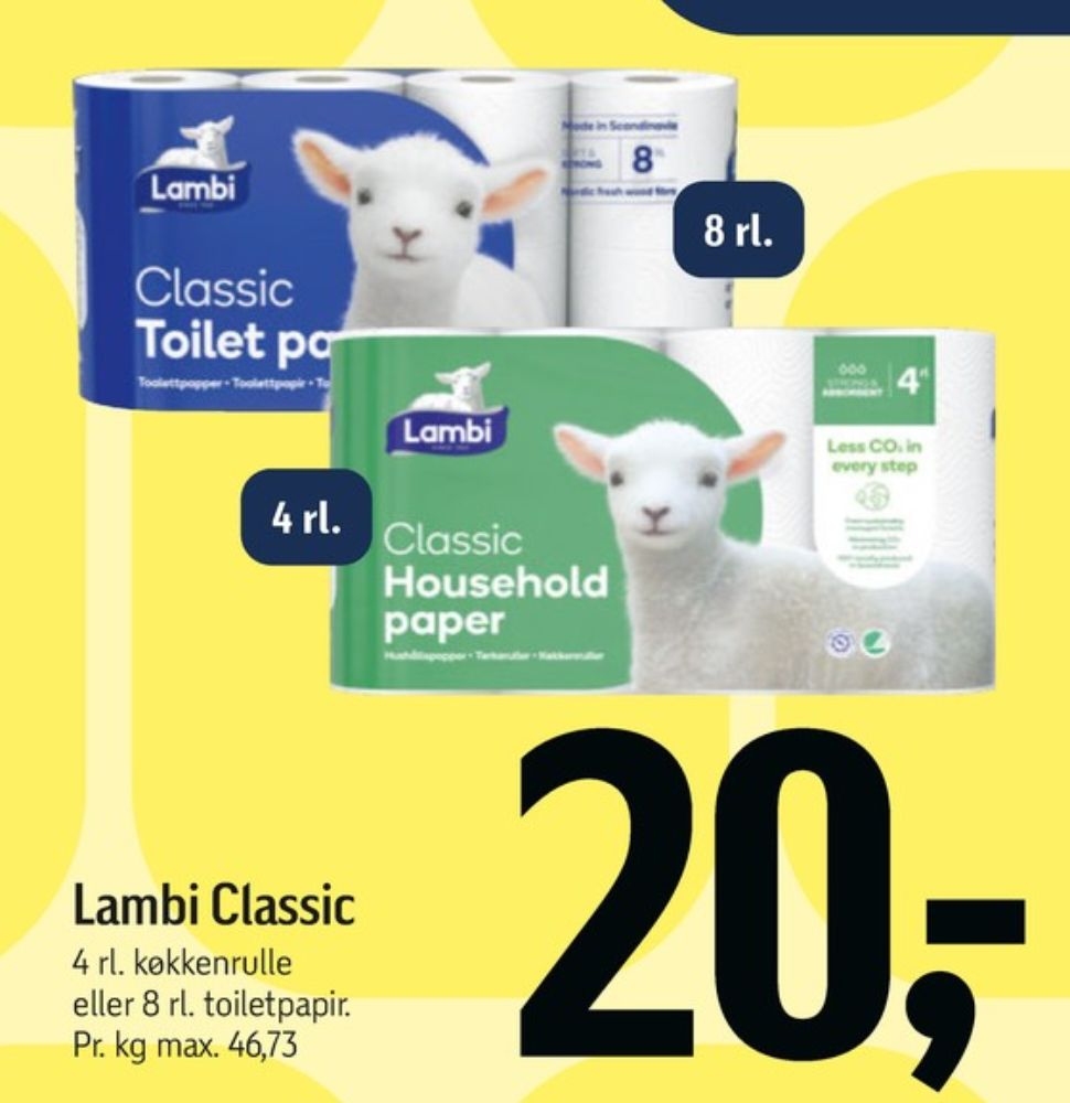 Lambi Classic, Køkkenrulle