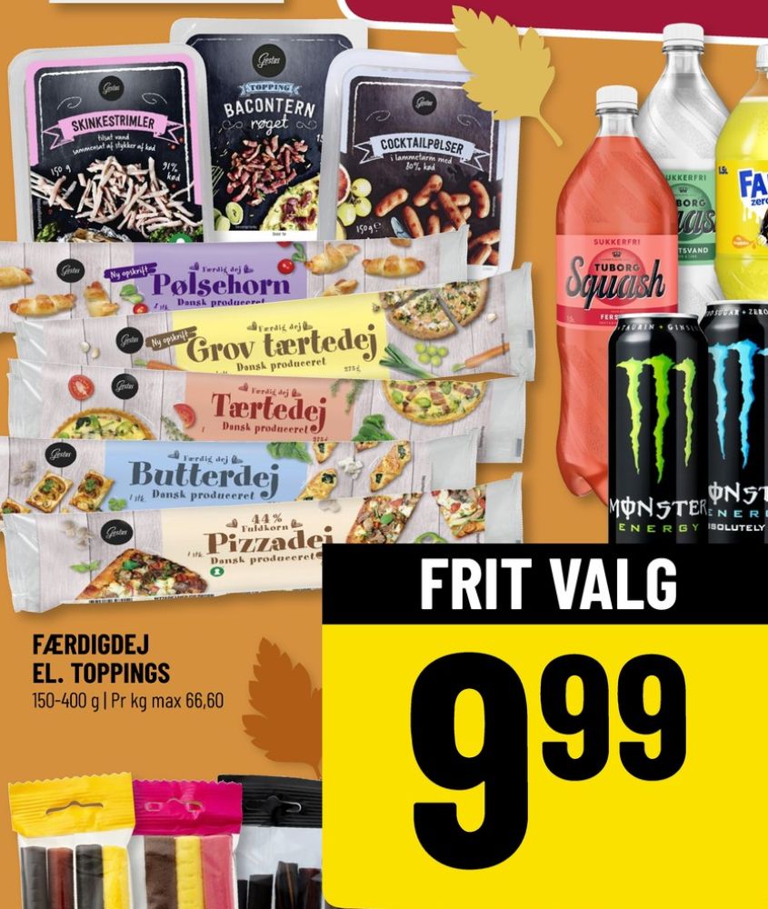 Gestus, Cocktailpølser
