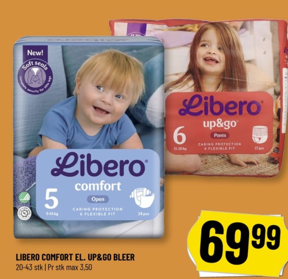 Libero Up&Go, Bleer str 6 13-20 kg