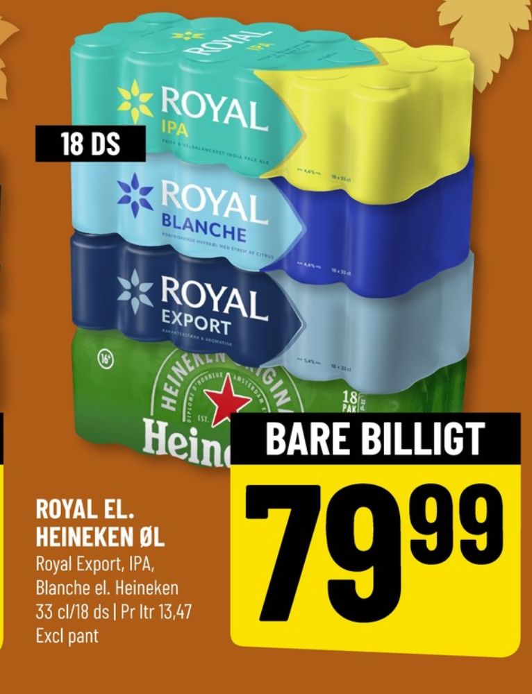 Royal IPA, Øl 18 pk.