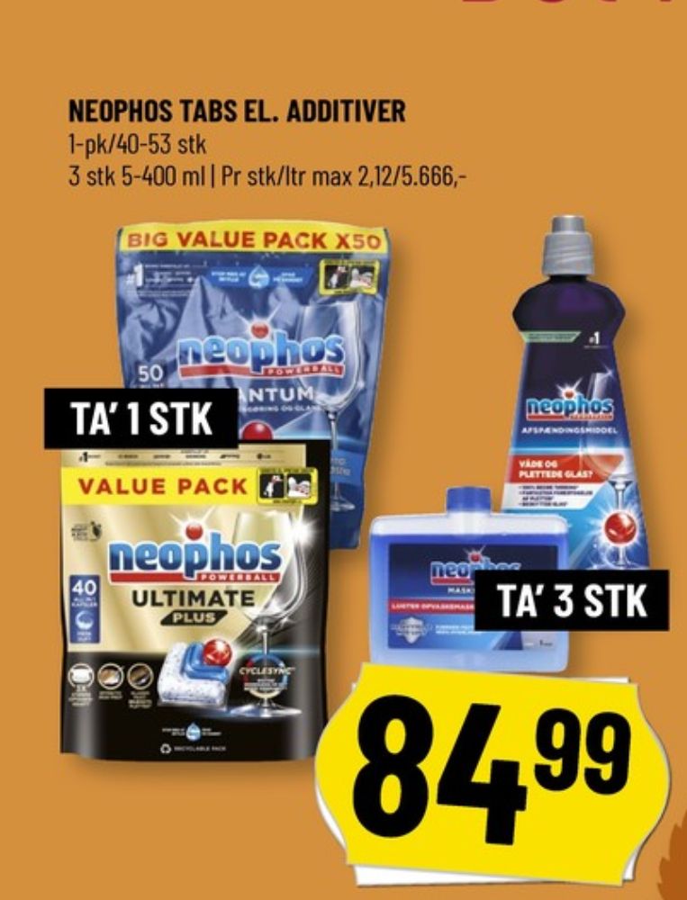 Neophos, Afspændingsmiddel