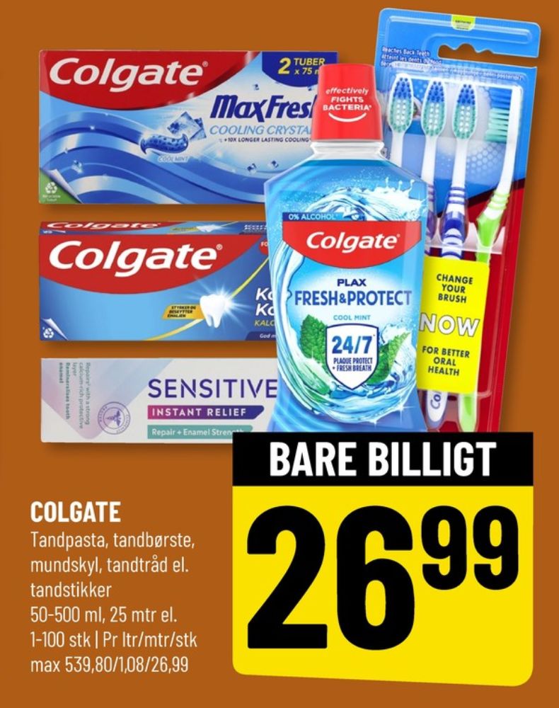 Colgate, Tandstikker