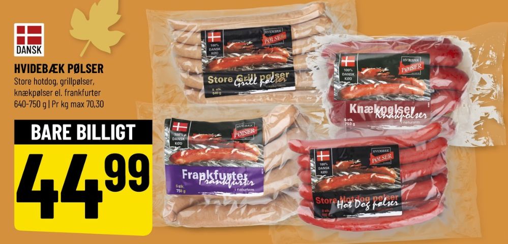 Hvidebæk, Store Grillpølser
