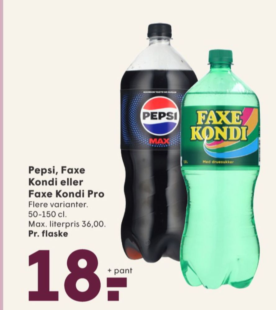 Pepsi Max, Cola
