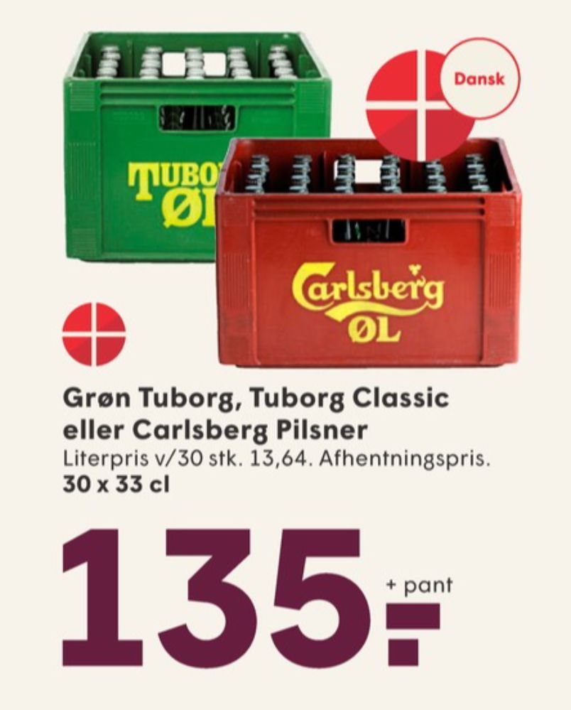 Tuborg Grøn, Øl