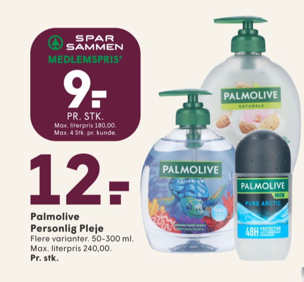 Palmolive, Flydende sæbe