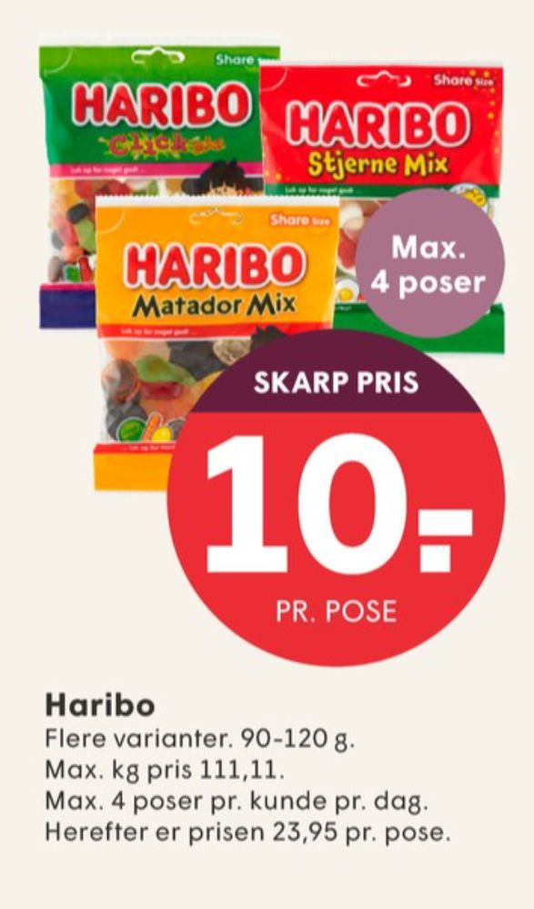 Haribo Click Mix, Slikposer