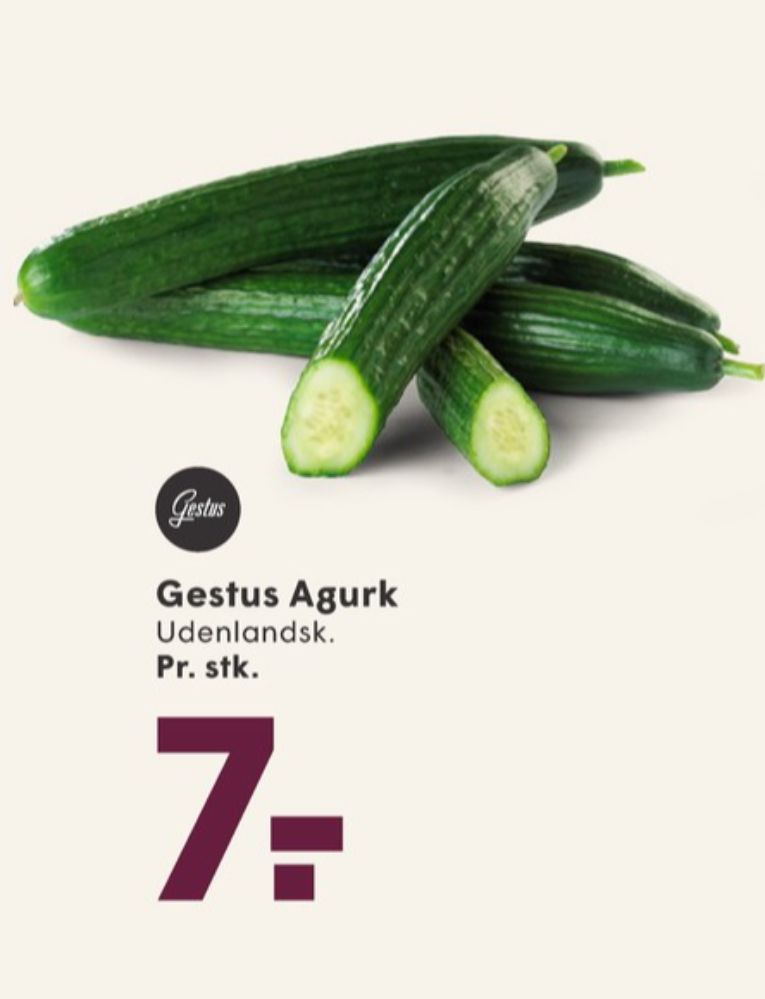 Gestus, Agurk
