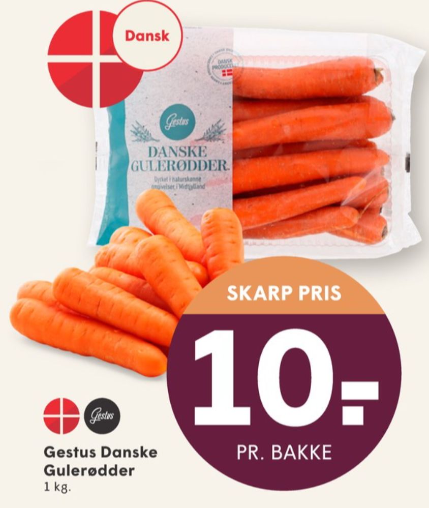 Gestus, Gulerødder