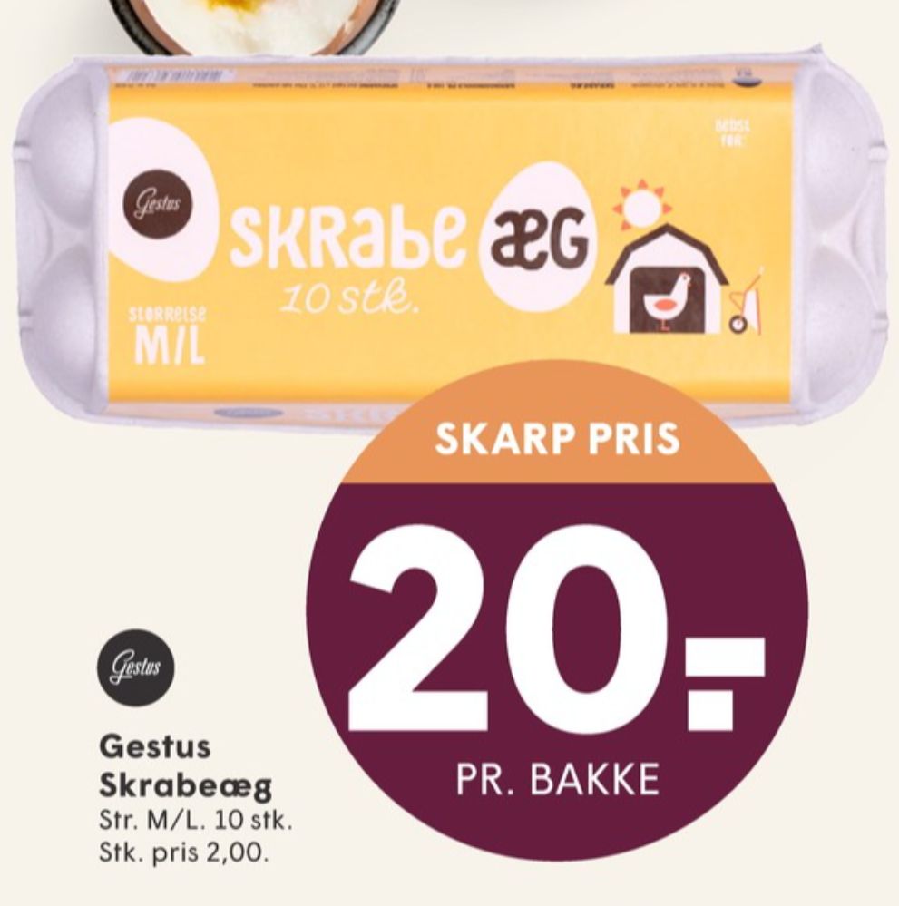 Gestus, Skrabeæg M/L